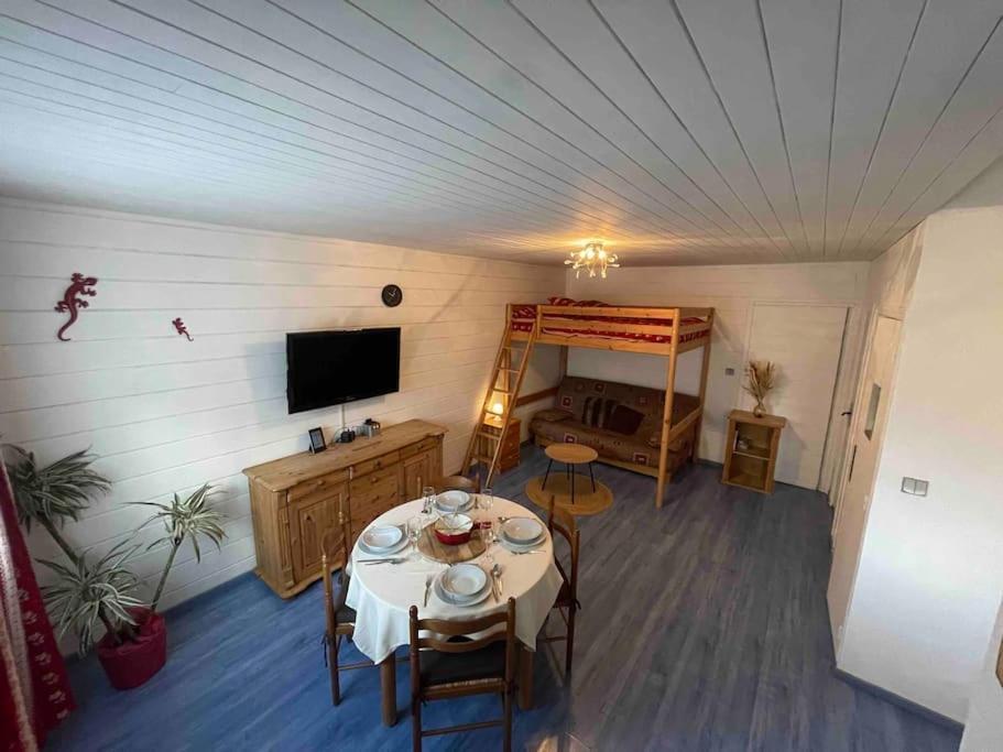 Joli Studio Proche Valmorel Grand-Aigueblanche ภายนอก รูปภาพ